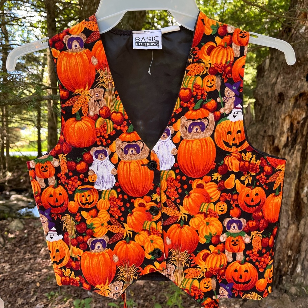 Vintage Halloween Basic Editions Vest